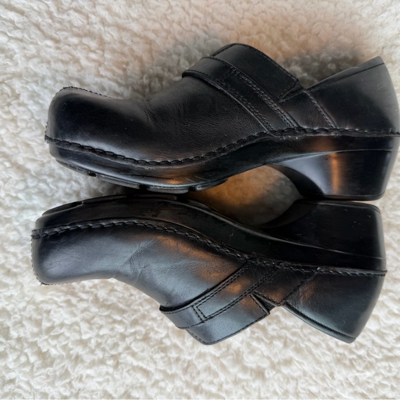 Dansko Solstice Women’s Leather Mary Jane Comfort Clogs Black EU 41 - Picture 2 of 8